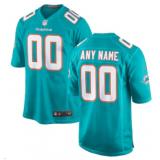 Custom , Miami Dolphins - Aqua